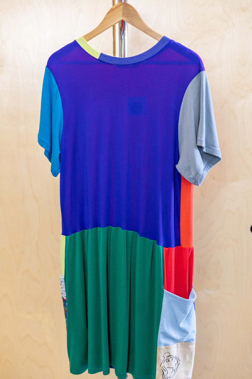 Multicolor T-shirt Dress